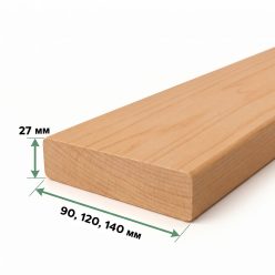 Палубная доска 27x90,120,140 Сорт ЭКСТРА