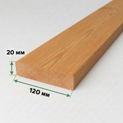 Планкен прямой Сорт Экстра;прямой 20*120*3000